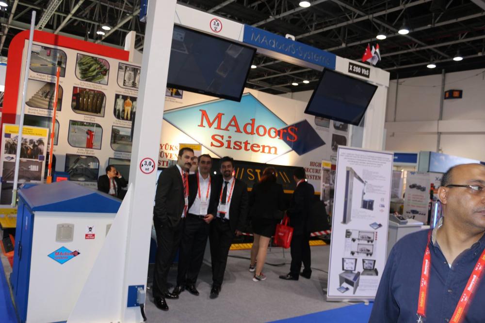 Madoors, Dubai Intersec Güvenlik Fuarı 2014'e Katılım Sağladı