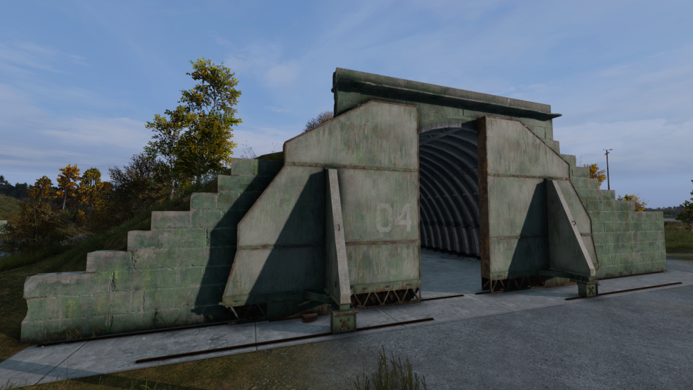 Savaş Uçak Hangar Shelter Kapısı ( Type -2 )